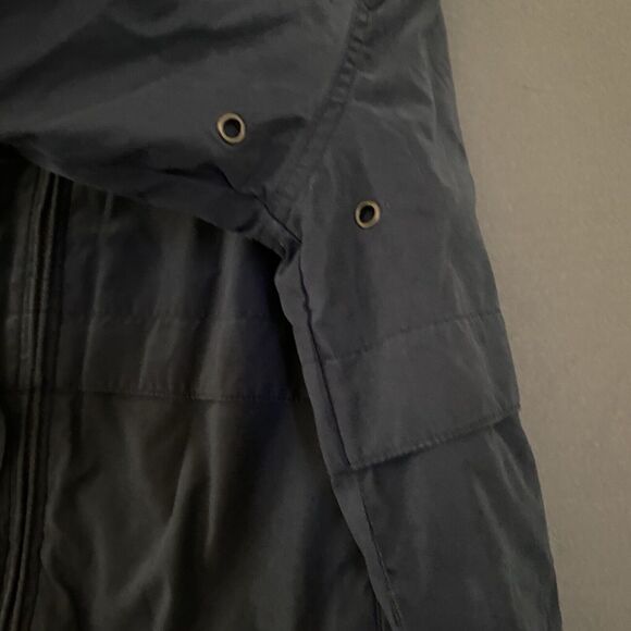 IZOD Jacket Men's XL Blue‎ Fleece Lined Softshell Jacket Inside Pockets Zip Up - Picture 6 of 16